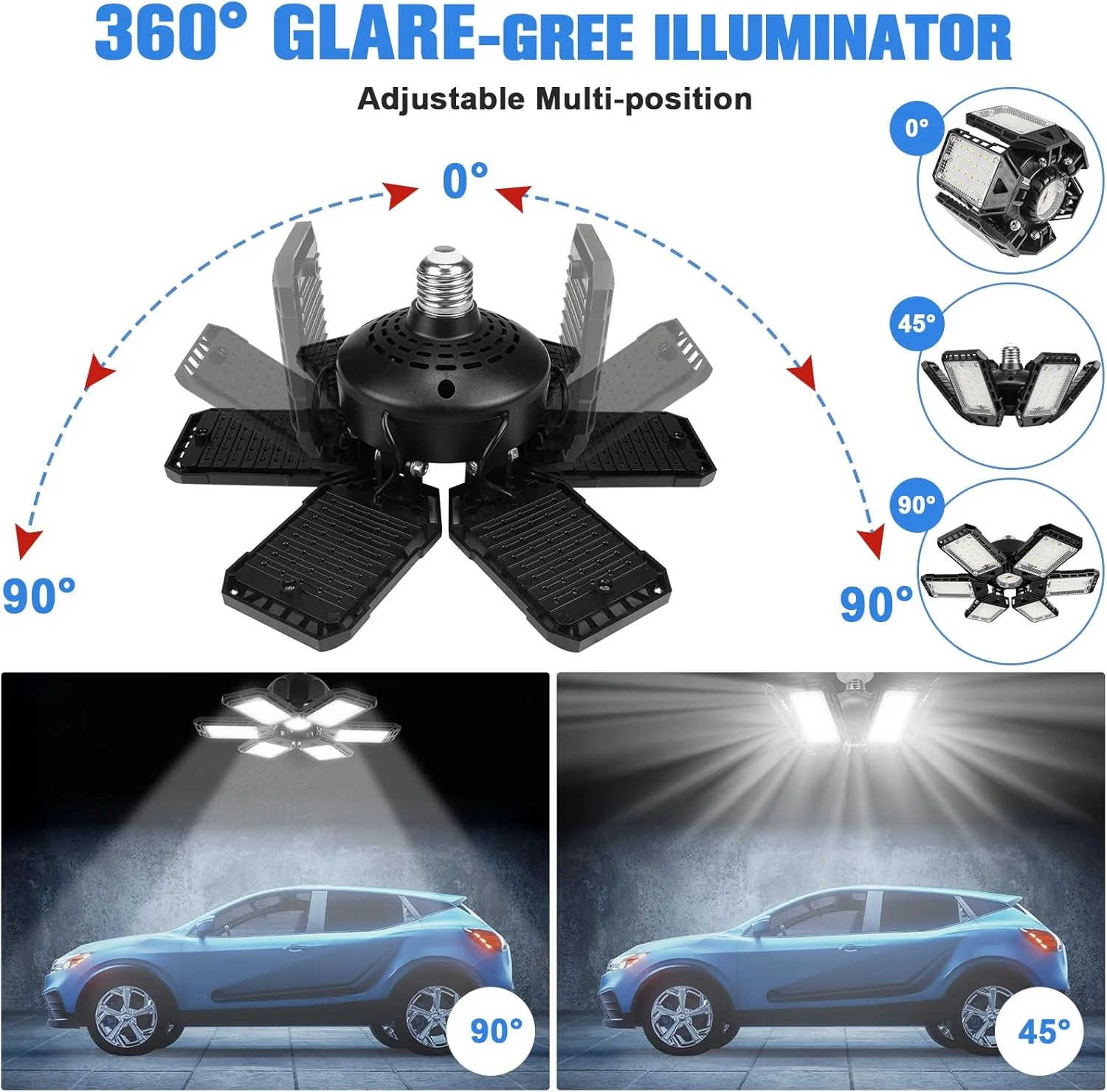 High-Output Linkable Industrial Lighting System