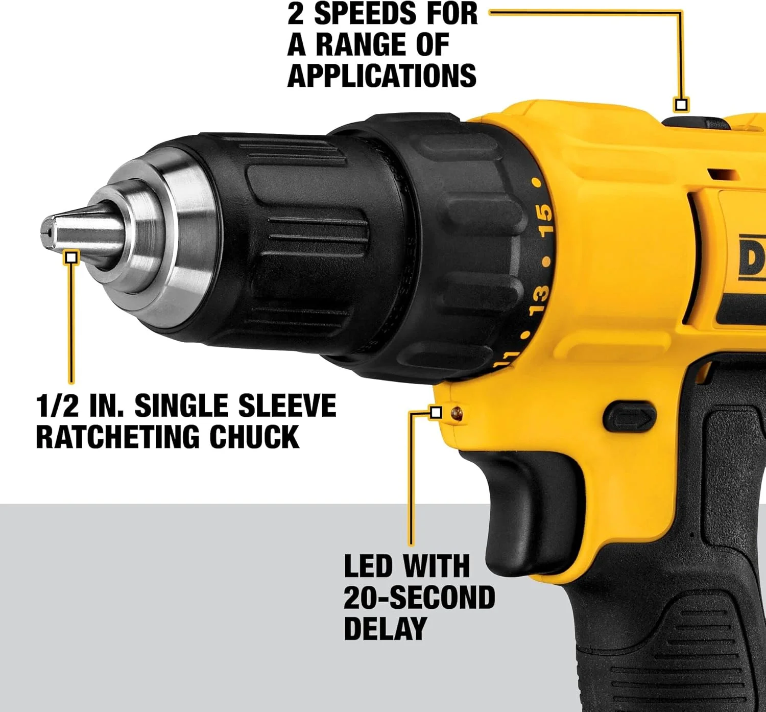 1/2-Inch Professional Brushless Cordless Drill