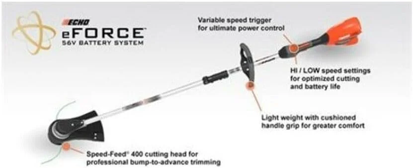 56V Professional Cordless String Trimmer (X Series Grade)